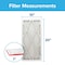Scotch Filtrete 10 in. W X 20 in. H X 1 in. D 11 MERV Pleated Allergen Air Filter 1 pk 9807-4 - alternate 5